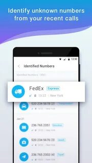 Called calling number