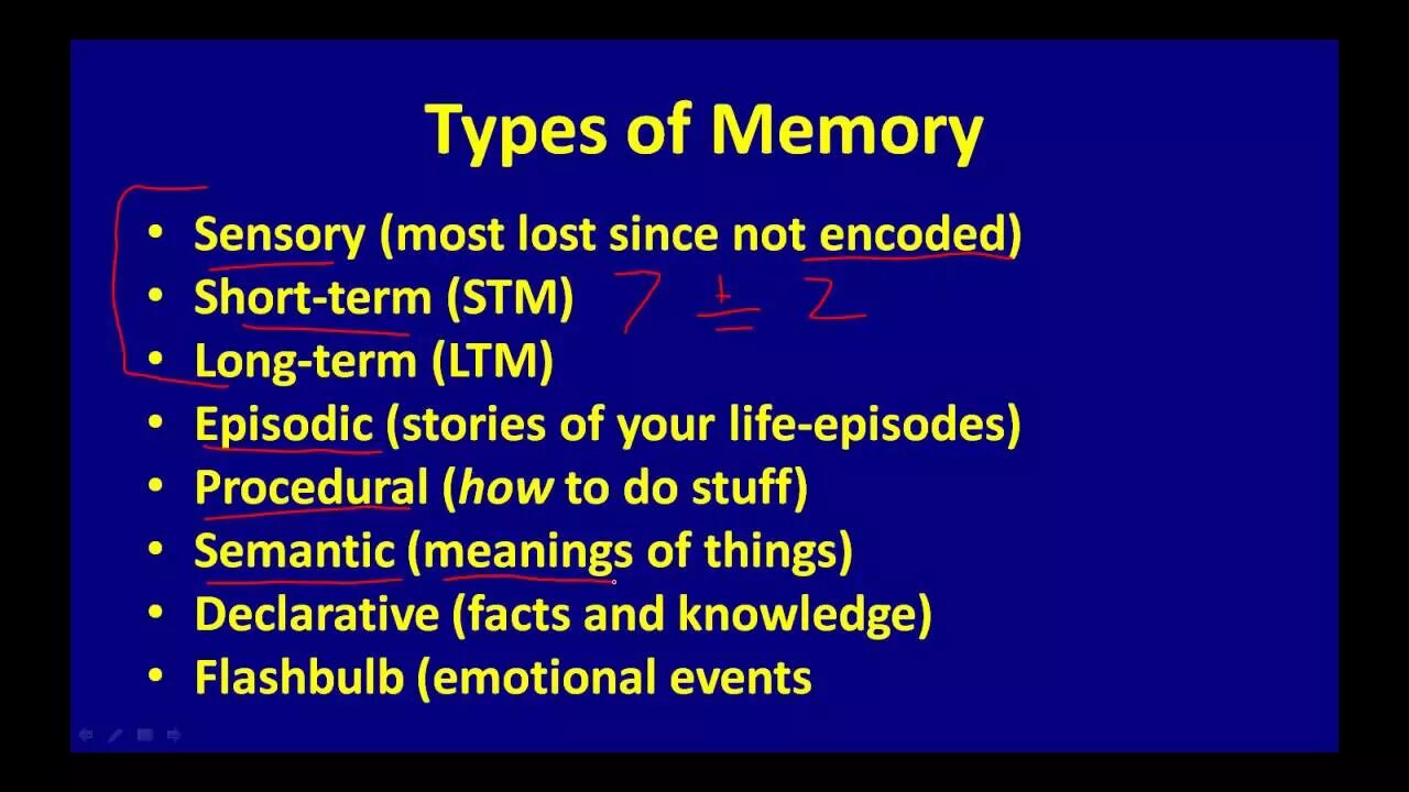 What is memory. Declarative memory. types of memory. semantic memory. episodic and semantic memory.