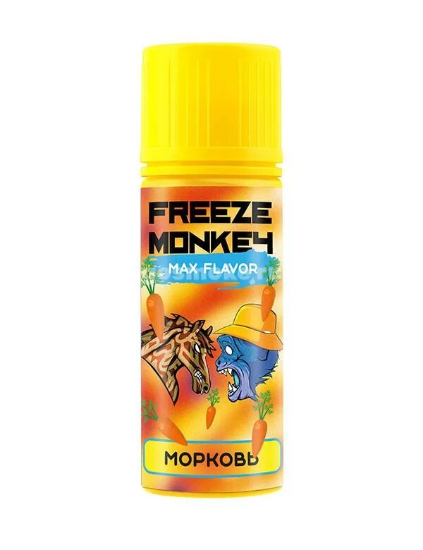 Freeze monkey. Freeze Monkey Max flavor. Жижа Freeze Monkey. Жидкость Freeze Monkey Max flavor "морковь.