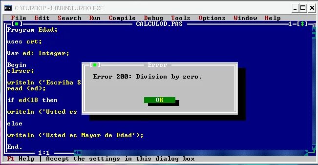 Turbo delphi. Делфи турбо паскаль. turbo pascal логотип. error в паскале. деление в паскале.