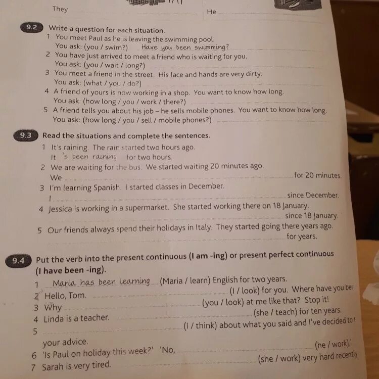 Complete the joke. Вопросы how long have. Ответ на вопрос how long. How long have you been Learning English. Write a question for each situation 9.2 ответы.