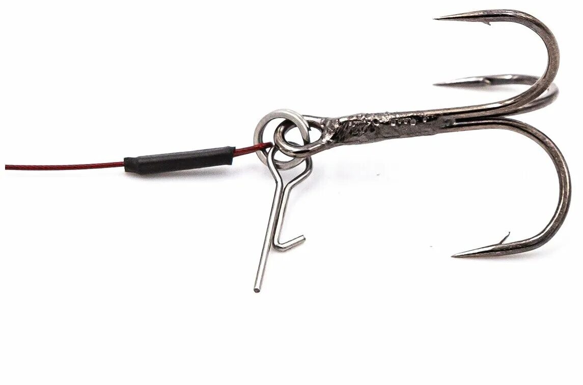 Оснастка для силикона BFT Shallow Stinger Rig S Titanium 22кг Tandem Owner 1/0