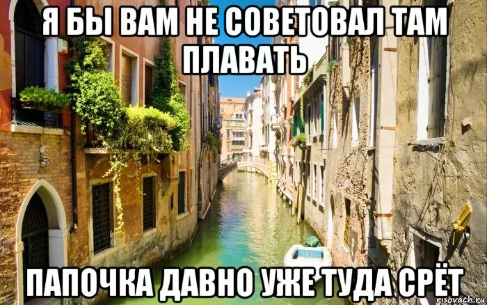 Венеция Мем. Венеция прикол. Мемы про Венецию. Шутки про Венецию. С папой мы давно решили