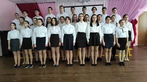 В хоре 24 девочки