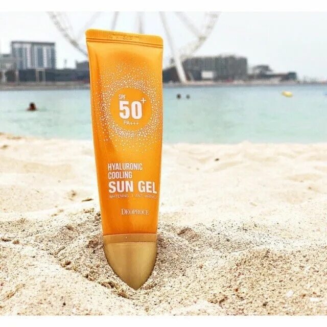 Spf 50 для лица корея. Hyaluronic Cooling Sun Gel spf50+ pa+++. Deoproce Hyaluronic Cooling Sun Gel SPF 50. Sun Gel SPF 50 Корея. Deoproce солнцезащитный крем SPF 50.