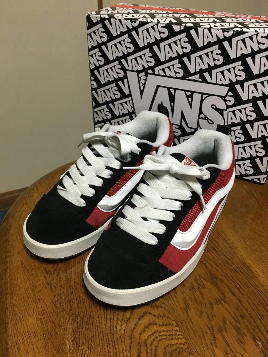 Ванс кну скул оригинал. Vans KNU Skool. Кроссовки vans KNU Skool. Vans 721278. Кеды Ванс КНУ скул.