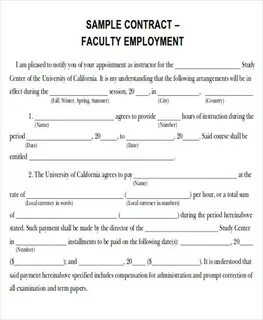 Job contracts