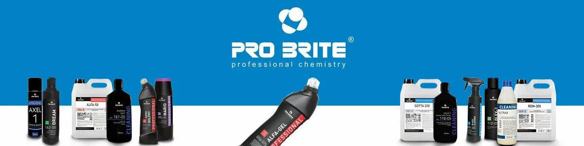 Сайт про брайт. Pro Brite. Pro Brite логотип. Pro Brite бытовая химия. Профессиональная химия Пробрайт.