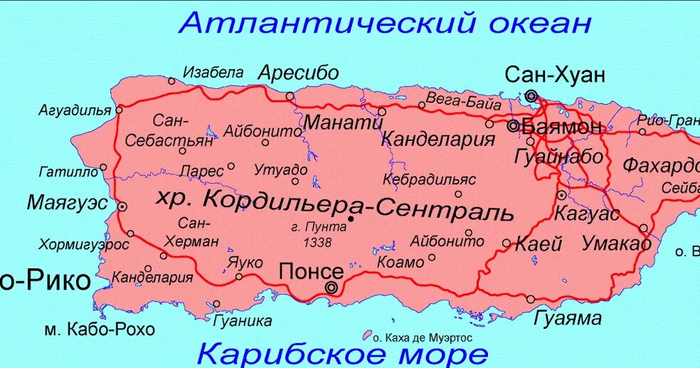 Пуэрто рико где находится в какой стране
