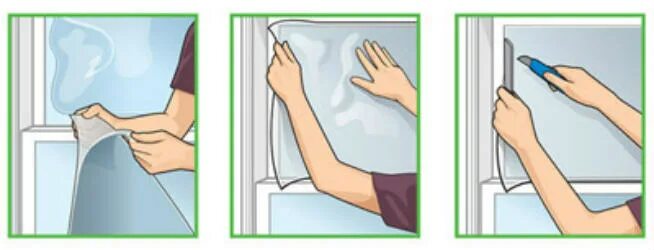 Какой стороной клеить пленку на окно. Защитная пленка для пластиковых окон. Наклеить пленку на окно. Клеенка на окна. Как клеить пленку на окна.
