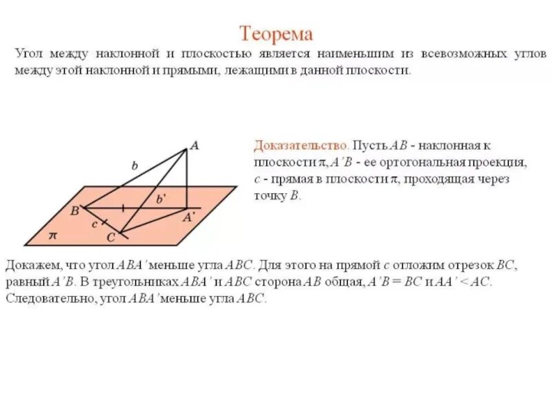 Геометрия угол между прямой и плоскостью. Перпендикуляр и наклонная угол между прямой и плоскостью. перпендикулярно и наклонная угол между прямой и плоскостью. угол между прямой и плоскостью равен 0. углы между прямыми и плоскостями 10 класс.