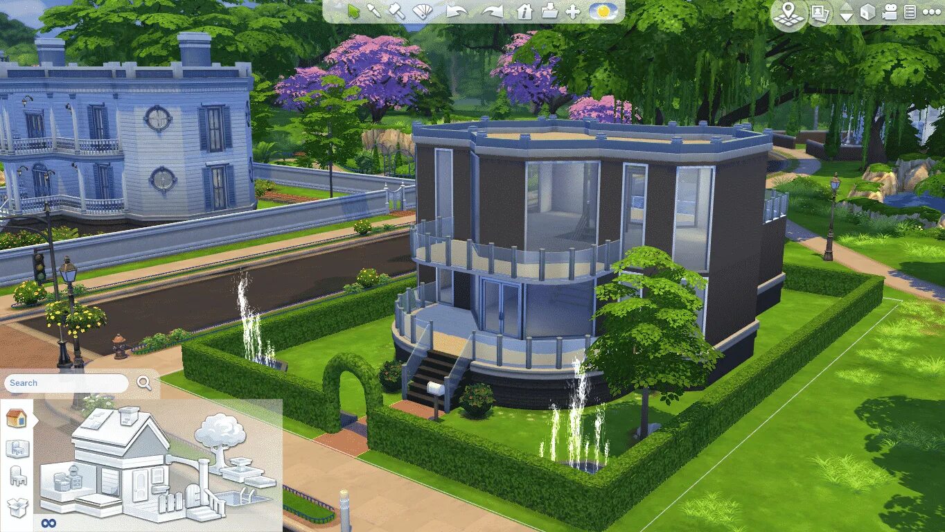 Sims building мод. Стройка домов в симс 4. симс 4 постройки домов. sims 4 постройка дома. симс 4 строим дом.