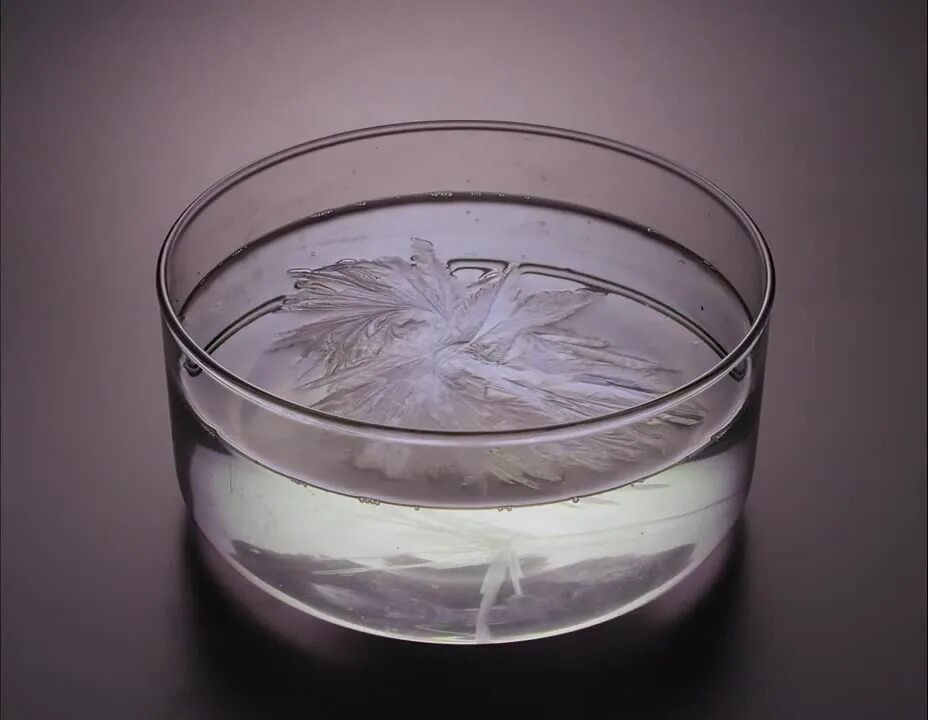 Лед в соленой воде