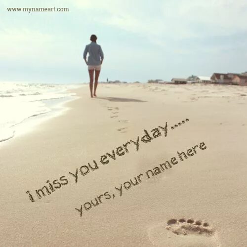 What i miss the most. Miss you.