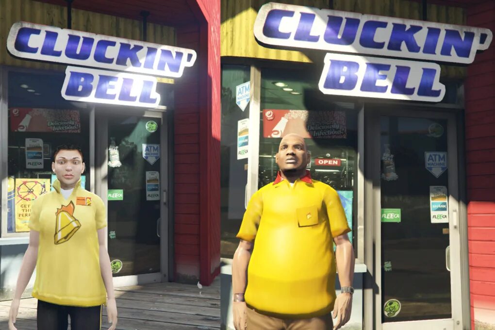 Cluckin bell gta 5. Клакин Белл ГТА. Клакин Белл ГТА 4. Клакин Белл ГТА 5.