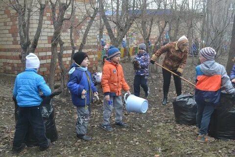 Отчет о субботнике в школе весной