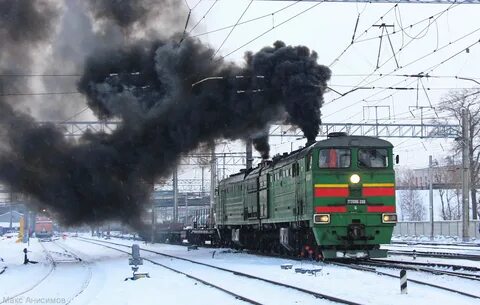 Выбросы железнодорожного транспорта