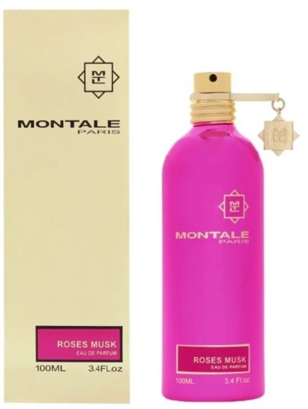 Roses musk парфюмерная вода. Montale Roses Musk 100ml. Духи Montale Paris Roses Musk. Монталь Роуз МУСК. Монталь духи розовый флакон.