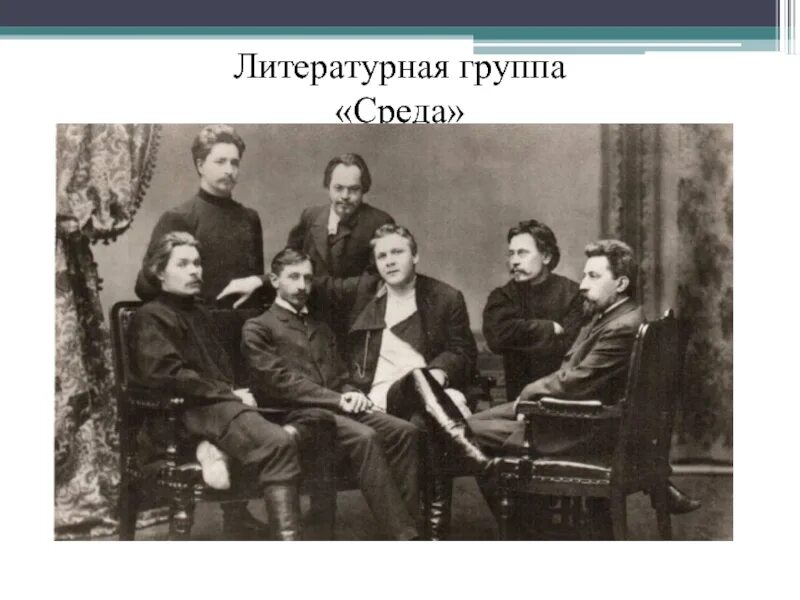 Группа среда. Литературная группа среда. Вересаев и Чехов. Литературная группа горожане. Литературная группа зори.