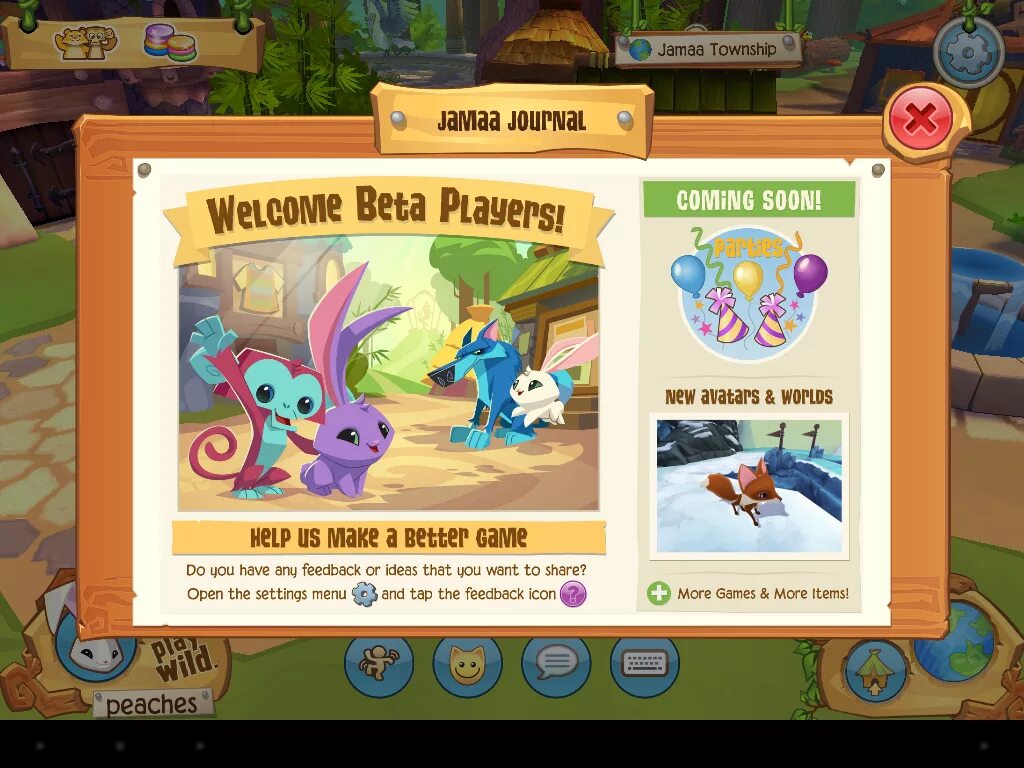 Animal jam play