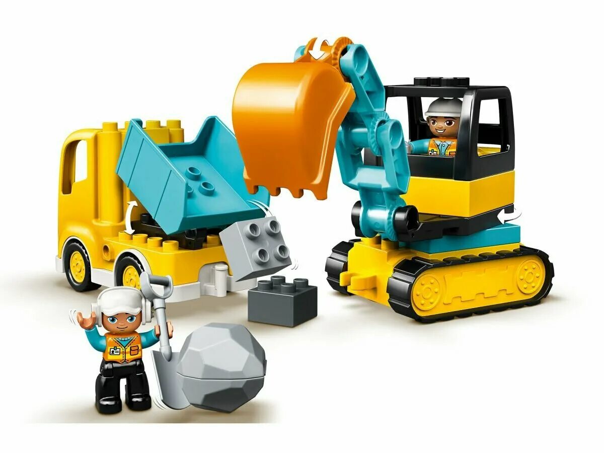 Конструктор lego duplo town 10931 грузовик и гусеничный экскаватор. Лего дупло грузовик 10812. Лего дупло экскаватор 10812. Лего duplo 10812. Lego duplo грузовик и гусеничный экскаватор 10812.