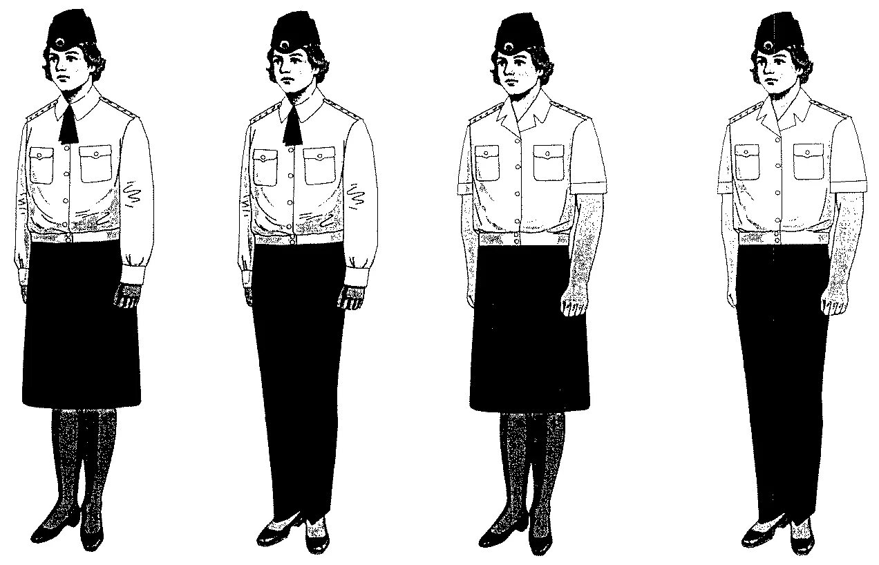 Через специальную форму. Ношение формы полиции. Форменная одежда рисунок. Полицейская форма в виде рисунка. Эскиз ведомственной одежды.