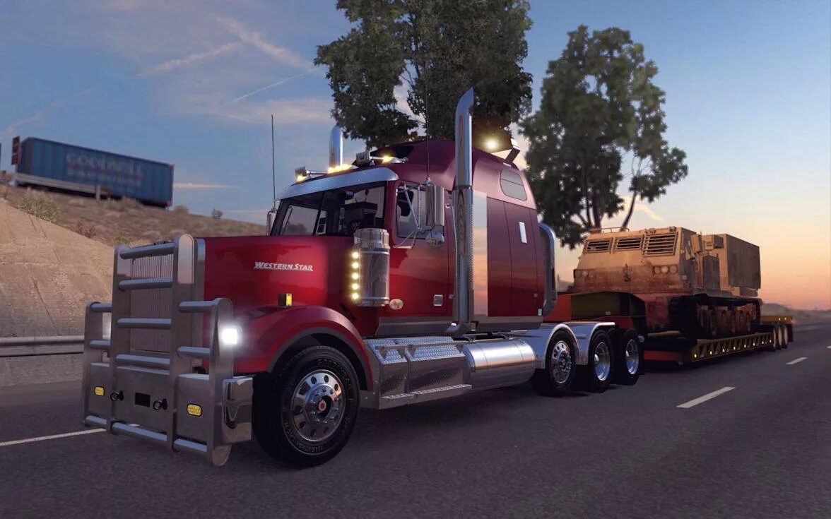 American simulator mods. Western Star 4900 ATS. Western Star 4900 тягач. Western Star ATS 1.40. American Truck Simulator Western Star 4900.