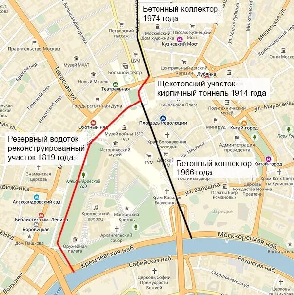 Река неглинка на карте Где проходила Китайгородская стена Map, Art, Places