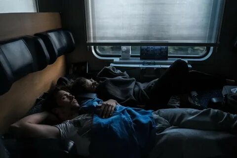 Lorenz Putz and Jessica Morar slept during their trip to Venice on the Nigh...