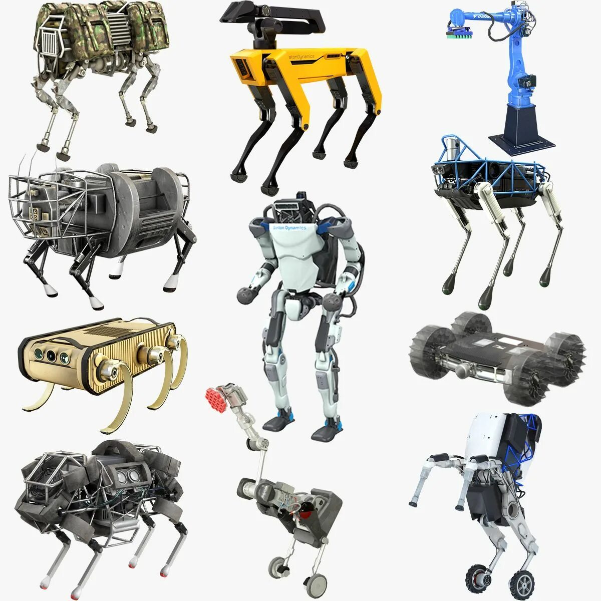 Boston dynamics роботы