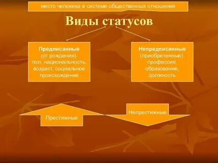 Термины социального происхождения