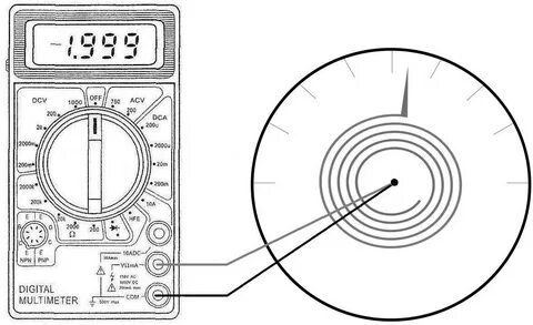 Схема мультиметра dt 832