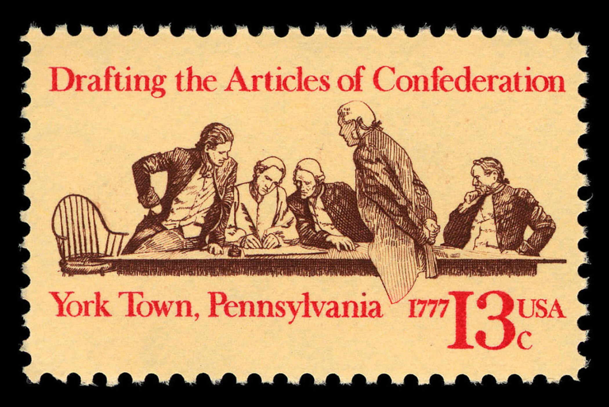 Статья конфедерации 1781 сша. Статьи конфедерации сша 1781. the mothers of confederation. afre confederation. drafting the articles of confederation какую монету описывает эта марка.