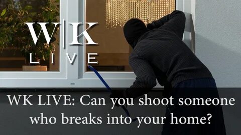 Someone broke into the