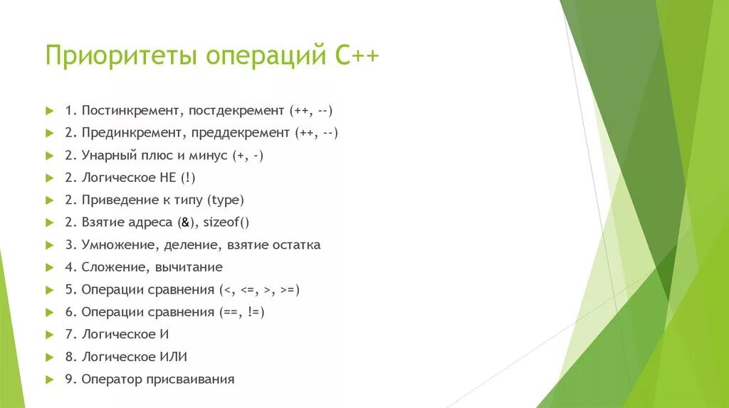 Основные операции используемые в с с. Операции c++ и приоритеты операций. Приоритет логических операций c++. Приоритеты выполнения операций c++. Логические операции, выражения и приоритеты логических операций в c++.