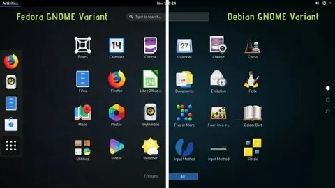 Gnome дистрибутивы
