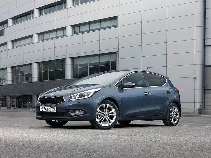 Kia Ceed Установка ГБО DIGITRONIC. Баллон на 42л в форме запаски.8(843)296-44-88