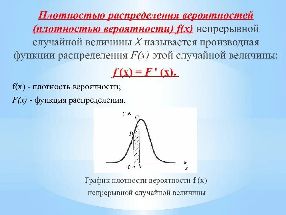 Частота распределения случайной величины. Частота распределения случайной величины