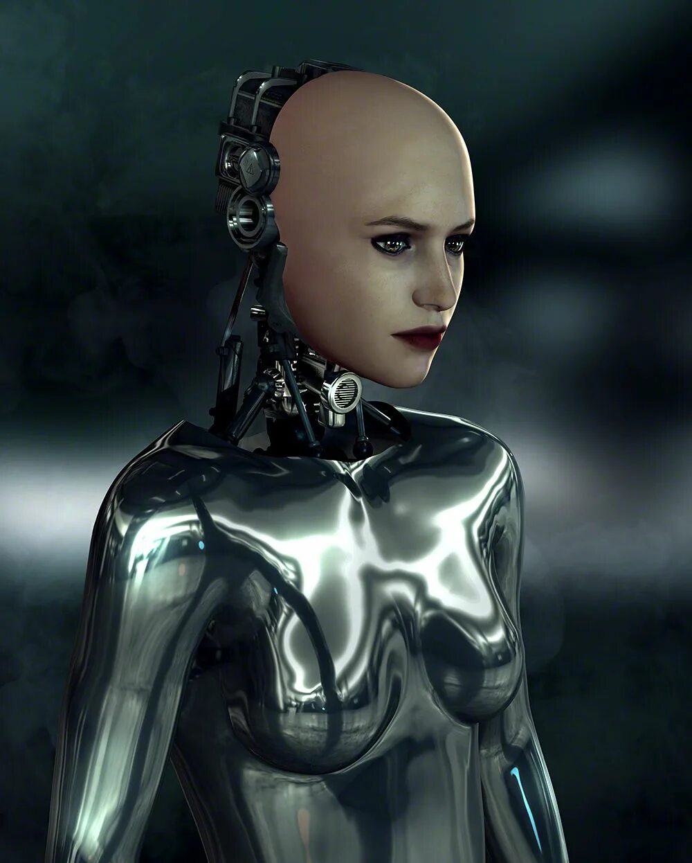Очень красивые андроиды. Киборг Саманта. Женщина робот.