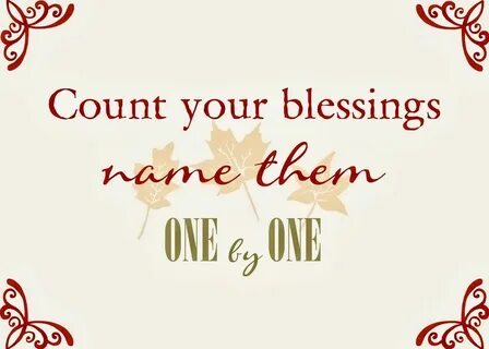 Count your