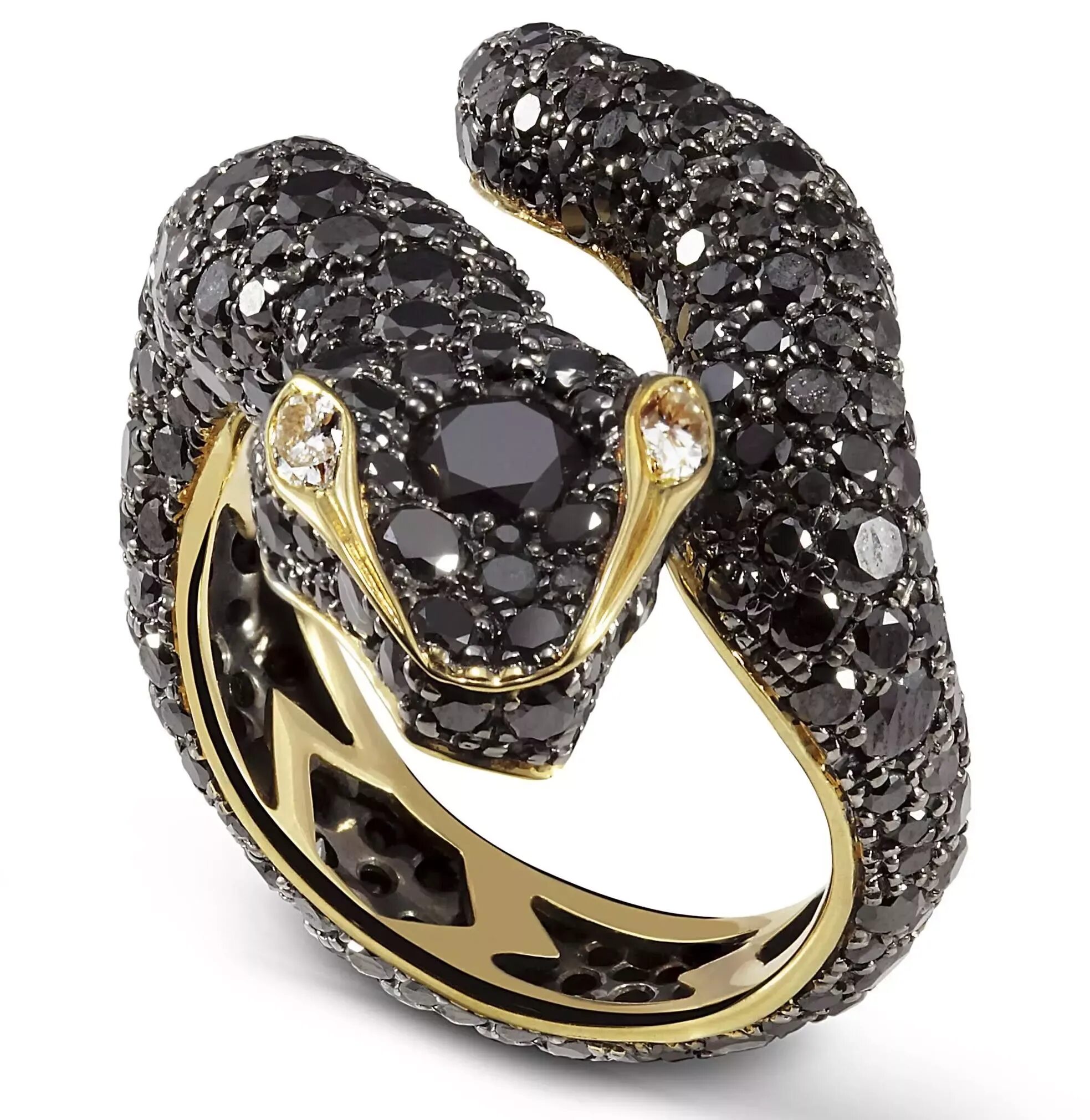 Черное золото ювелирные. Адамас кольцо змея. Украшения с черными бриллиантами. Ювелирные изделия с черными бриллиантами.