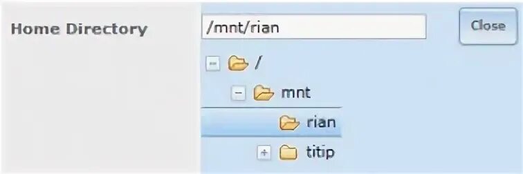 Home directory