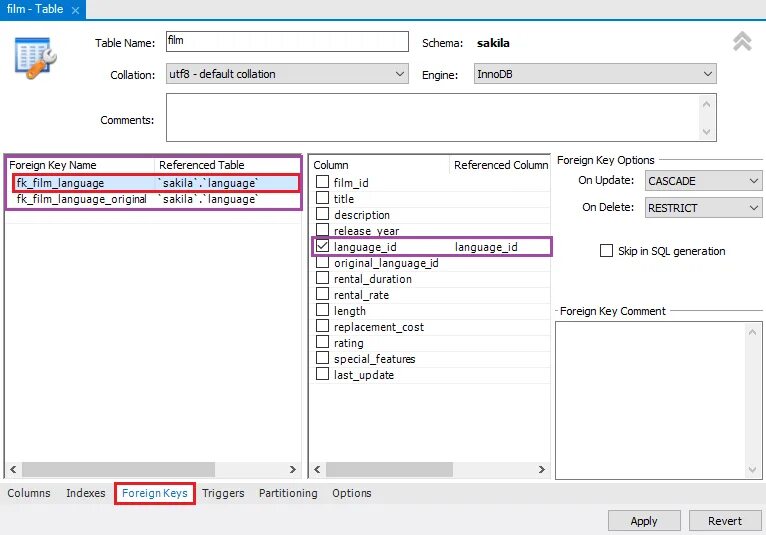 Constraint foreign key references. How to create a table with foreign key in mysql.