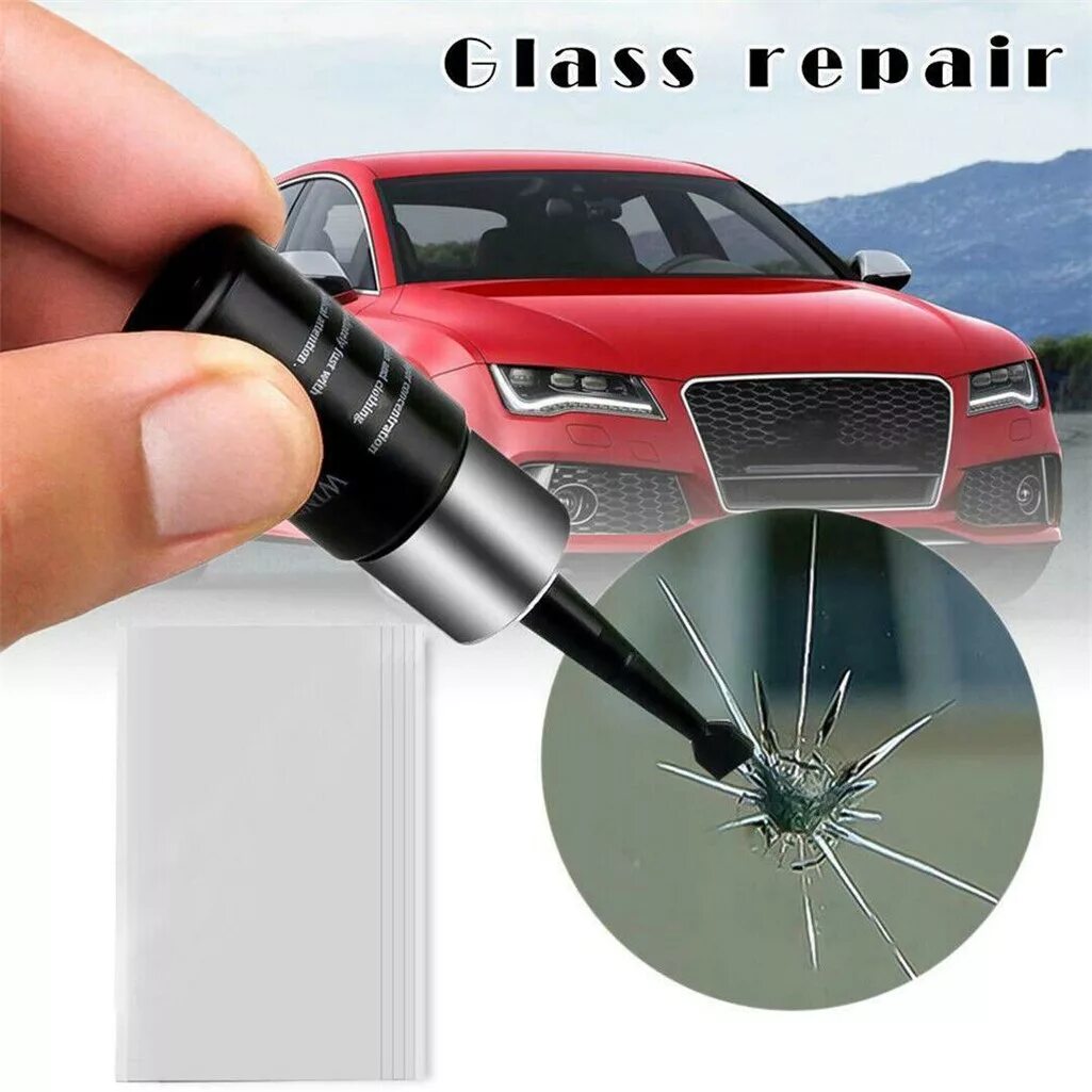 Automotive Glass Nano Repair Fluid. Windscreen Repair Resin. Починка лобового стекла. Скол лобового стекла. Сколько стоит трещина