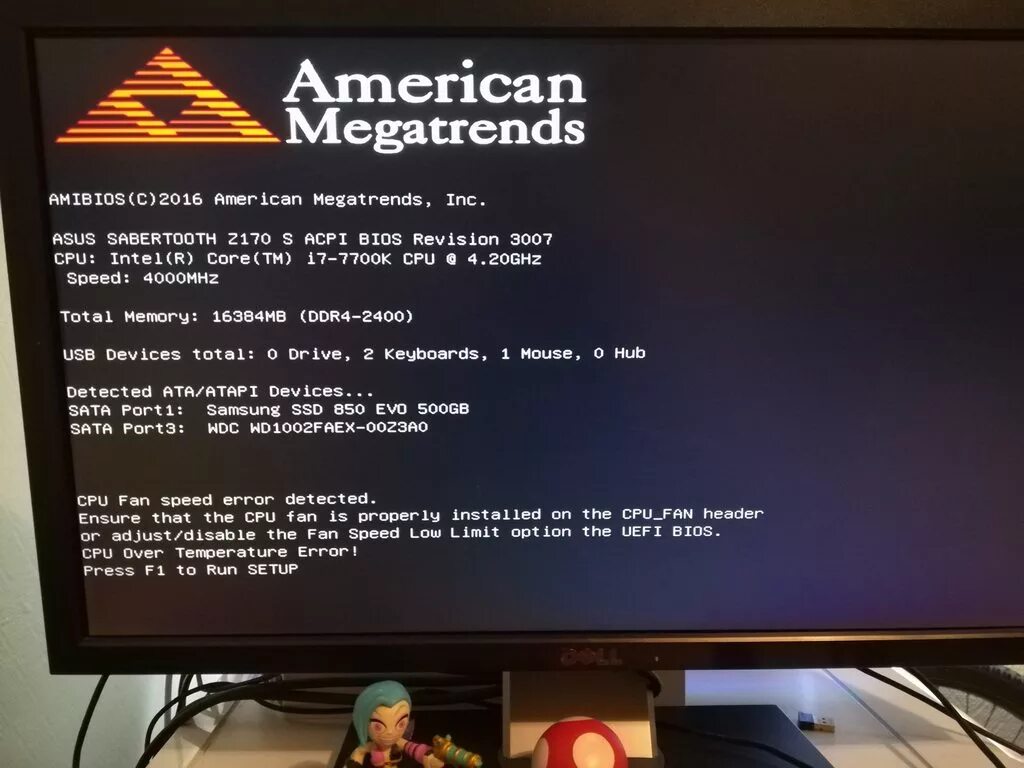 Error press f1. Ошибка CPU Fan Error. Биос CPU Fan Error. Ошибка American MEGATRENDS CPU Fan Error. CPU Fan Error ASUS BIOS.