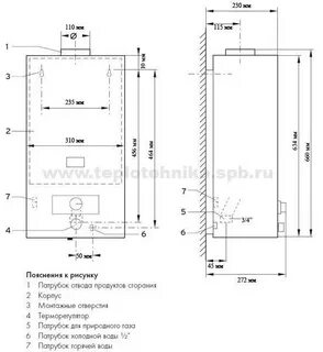 Колонка vaillant инструкция