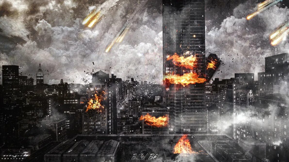 Люди атомного города. Город в огне. Разрушенный город. Разрушенный город взрыв. Разрушенный горящий город.