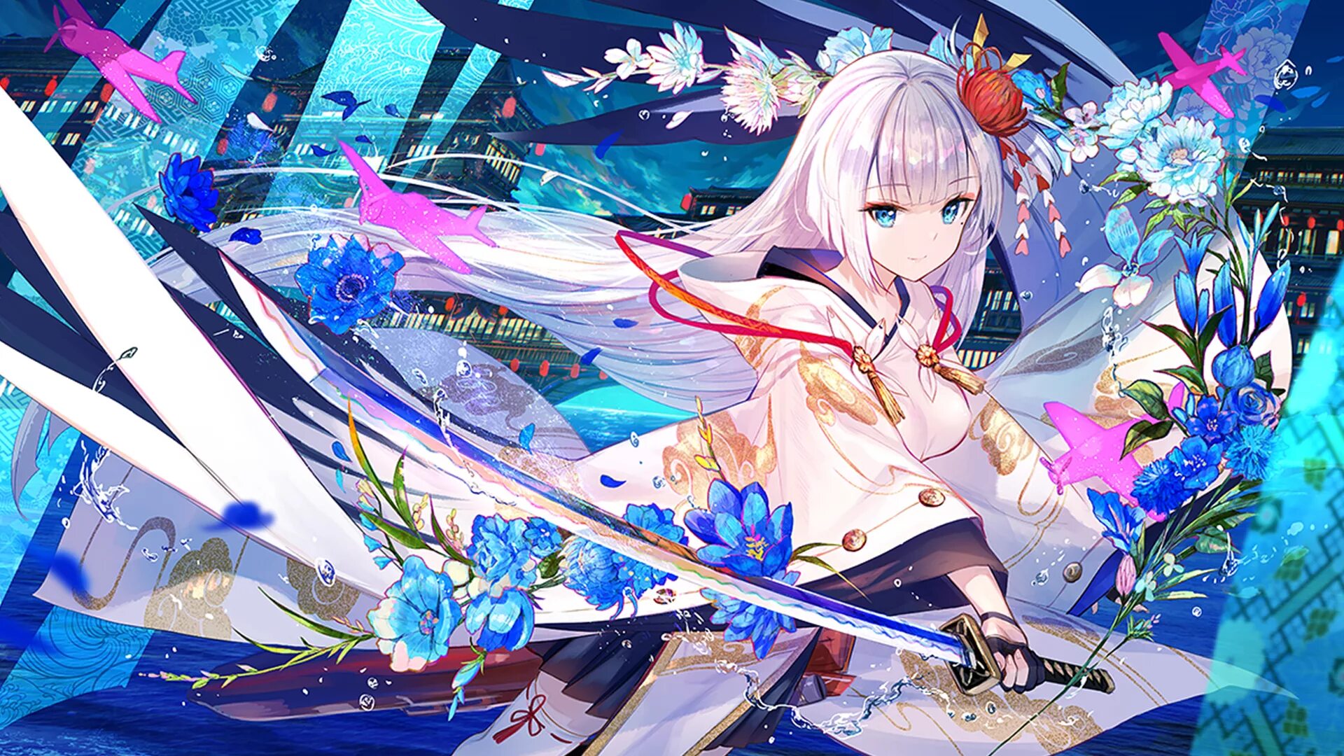 Обои azur. Azur lane z23 retrofit. Azur lane z23 art. Shoukaku azur lane art. Азур лейн.