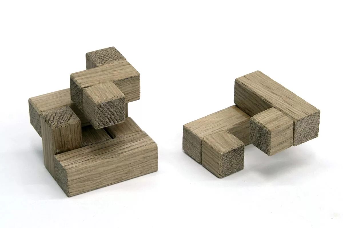 Screw puzzle wood