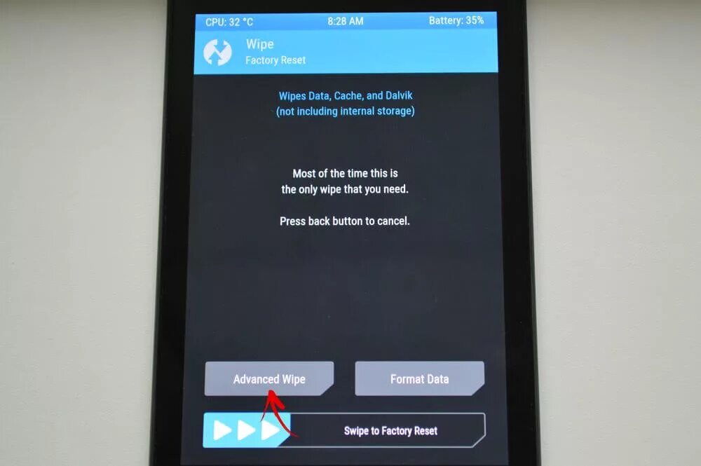 Wipe data меню. Wipe reset. Wipe data/ reset.. TWRP wipe data. Делаем wipe data